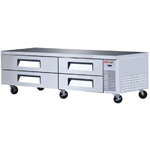 Turbo Air TCBE-82SDR Refrigerated Chef Base 82" - 19 Cu. Ft.