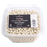 Valrhona White Opalys Crunchy Pearls, 8 oz.
