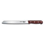 Victorinox 8-Inch Wavy Edge Bread Knife, Rosewood Handle (40049)