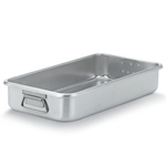 Vollrath Roast & Bake Pan Heavy Ga. Aluminum. 10-7/8" x 19-3/4" x 3-5/8" High. Works As Cover for #68367 Or As Roast Pan, 11Qt