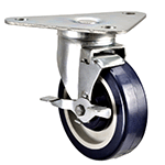 Vollum Triangle Plate Casters for Equipment, Set of 4