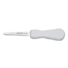 Mundial 3" Narrow Oyster Knife, White Handle