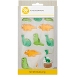 Wilton Dinosaurs Royal Icing Decorations, Pack of 12