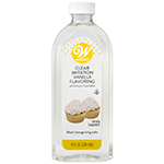 Wilton Imitation Clear Vanilla Flavoring 8 Oz. - 604-2269