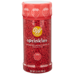 Wilton Strawberry Crunch Sprinkles, 3.5 oz.