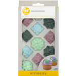 Wilton Succulents Icing Decorations, Pack of 12