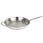Winco 14" Stainless  Steel Fry Pan 