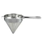 Winco China Cap Strainer Stainless Steel, Fine Mesh - 10