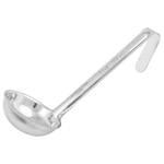 Winco LDI-20SH 1 Piece Stainless Steel Ladle with 6" Handle - 2 Ounce