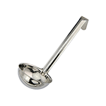 Winco LDI-40SH 1 Piece Stainless Steel Ladle with 6
