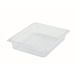 Winco SP7202 Poly-Ware Polycarbonate Half Size Food Pan 2-1/2" High