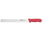 Winco Stal 12" Red Bread Knife