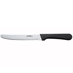 Winco Steak Knife, 5" Blade, Plastic Handle, 1 Dozen