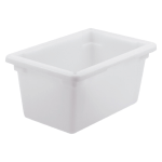 Winco White Polypropylene Food Storage Container, 5 Gallon