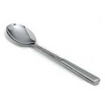 Winco Deluxe Hollow-Handle Solid Serving Spoon - 11-3/4"
