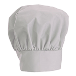 Winware by Winco CH-13 Chef Hat 13", Cotton/Poly Blend - White