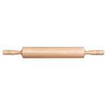 Wooden Rolling Pin with Handles - 3-1/2