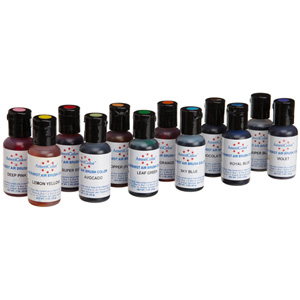 Americolor Amerimist Student Kit Air Brush Food Color 12 Pack Kit ... Americolor Amerimist Student Kit Air Brush Food Color 12 Pack Kit ...