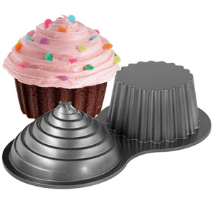 Wilton Cast Aluminum Jumbo / Giant Cupcake Pan