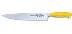 F. Dick 10'' Chef's Knife Forged. Yellow Handle
