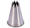 Ateco Pastry Tube, Stainless Steel Seamless Design, Small Star Opening