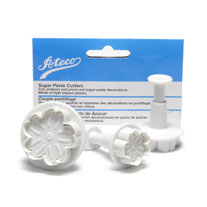 Ateco Plunger Cutters, Set of 3, Gerbera Daisy - 1951