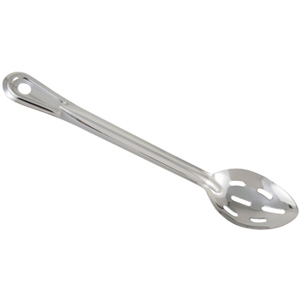 Winco 11 Serving Spoon Stainless Steel, Slotted