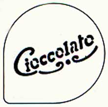 Martellato Cioccolato Plastic Decorating Cake Stencil