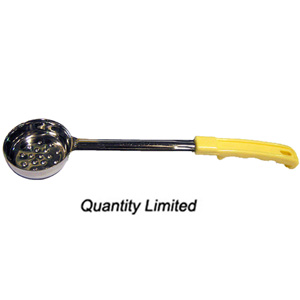 Portion Controller, Perforated, 3 Oz, Yellow Handle