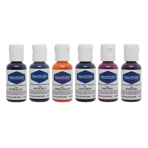 Americolor Basic Six Kit Soft Gel Paste Food Colors Food Colors by ... Americolor Basic Six Kit Soft Gel Paste Food Colors Food Colors by ...