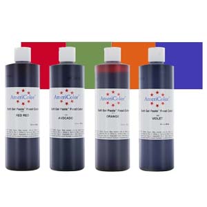 americolor paste gel oz coloring soft bakedeco