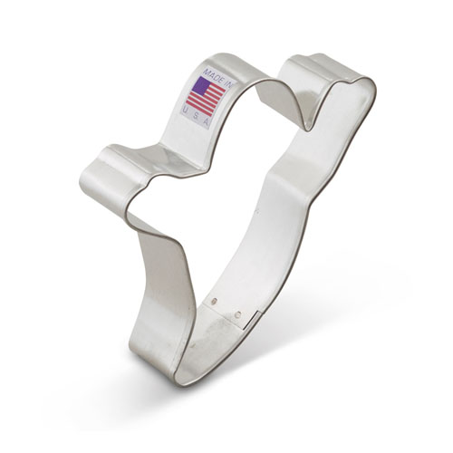 Ann Clark Ghost Cookie Cutter, 3 1/2 x 3 Shaped Cookie Cutter
