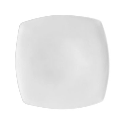 CAC China Clinton Flat Square Plate, 10 1/2 Plates - BakeDeco.Com CAC China Clinton Flat Square Plate, 10 1/2 Plates - BakeDeco.Com