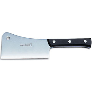 F. Dick 7 Meat Cleaver, Plastic Handle, Full Tang S/S Blade (Chopping Knife)