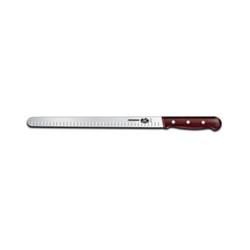 Forschner Victorinox Slicer Granton Edge 12 Narrow Blade. Rosewood Handle (40141)