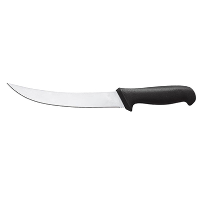 Mundial 8 Cimeter Knife, Black Poly Handle