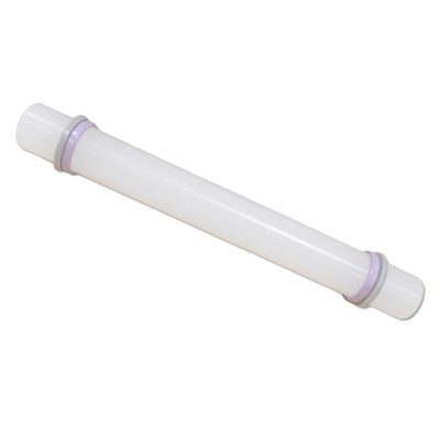 O'Creme Polyethylene Rolling Pin with Guide Rings