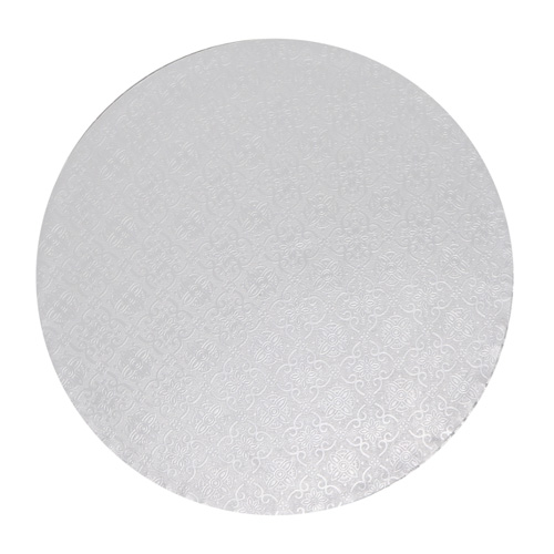 O'Creme Round White Cake Drum Board, 16