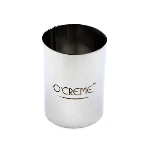 O'Creme Stainless Steel Round Cake Ring, 23/4 x 3 High Cake Rings