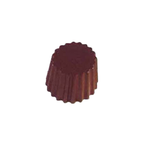 Polycarbonate Chocolate Mold Fluted Cylinder 26mm Dia. x 20mm High, 28 Cavities