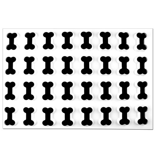 production cookie cutting sheet dog bone 2 1 2 production cookie full sheet cookie cutters
