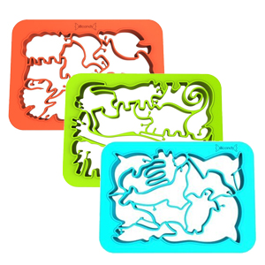 silicandy animal cookie cutter sheets shaped cookie cutter full sheet cookie cutters