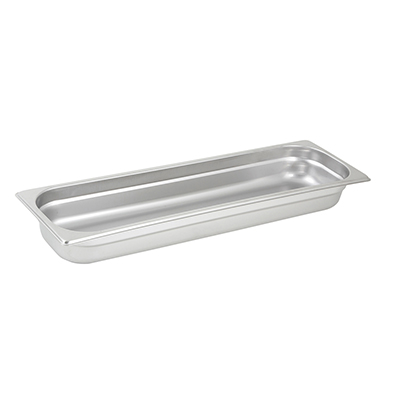 Steam-Table Pan, Stainless, Half Size Long (6 x 20) x 2-1/2