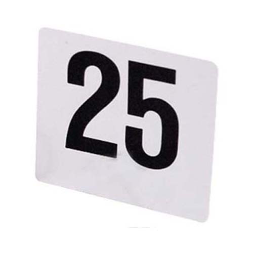 Table Numbers Plastic, 1 Set