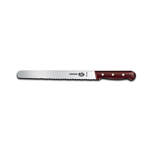 Victorinox Stainless Steel 10 Inch Bread Knife with Rosewood Handle (40144)