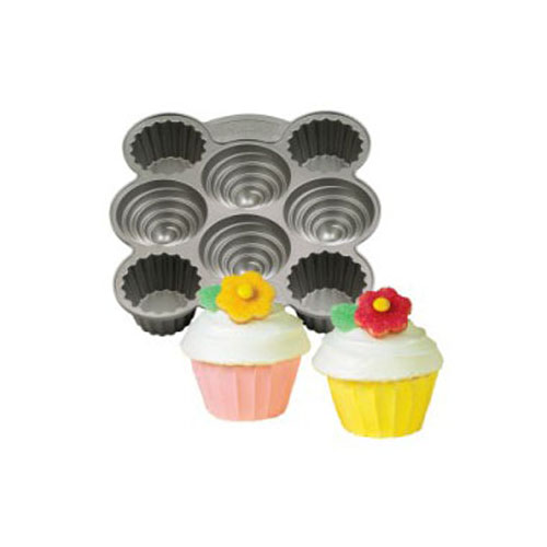 Wilton Dimensions MultiCavity Nonstick Surface Mini Cupcakes Pan Muffin Pans