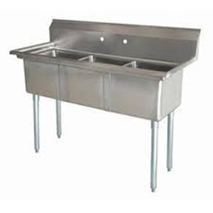 Three Compartment Sink