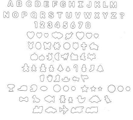 Mini Trophy Truck >> Wilton 101 Alphabet / Letters & Numbers Cookie Cutter Set (w/ many other shapes) Shaped Cookie ... Mini Trophy Truck >> Wilton 101 Alphabet / Letters & Numbers Cookie Cutter Set (w/ many other shapes) Shaped Cookie ...