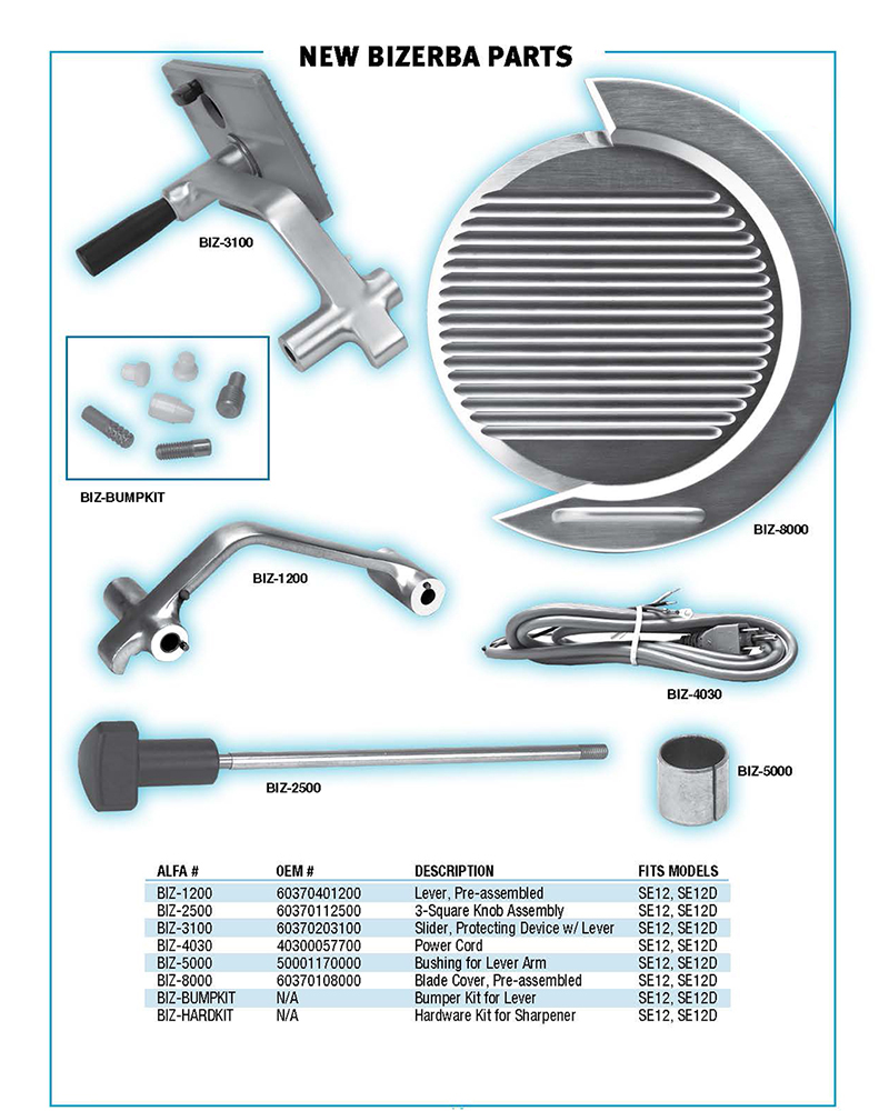 Amazon.com: BIZERBA Slicer Sharpener Assembly - with Stones for Models SE12, SE12D,GSP,GSPH, OEM 000000038010263001 : Industrial & Scientific