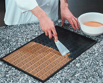 Demarle 3-D Silicone Non Stick Baking Relief Mat, 15 x 22 Venetian